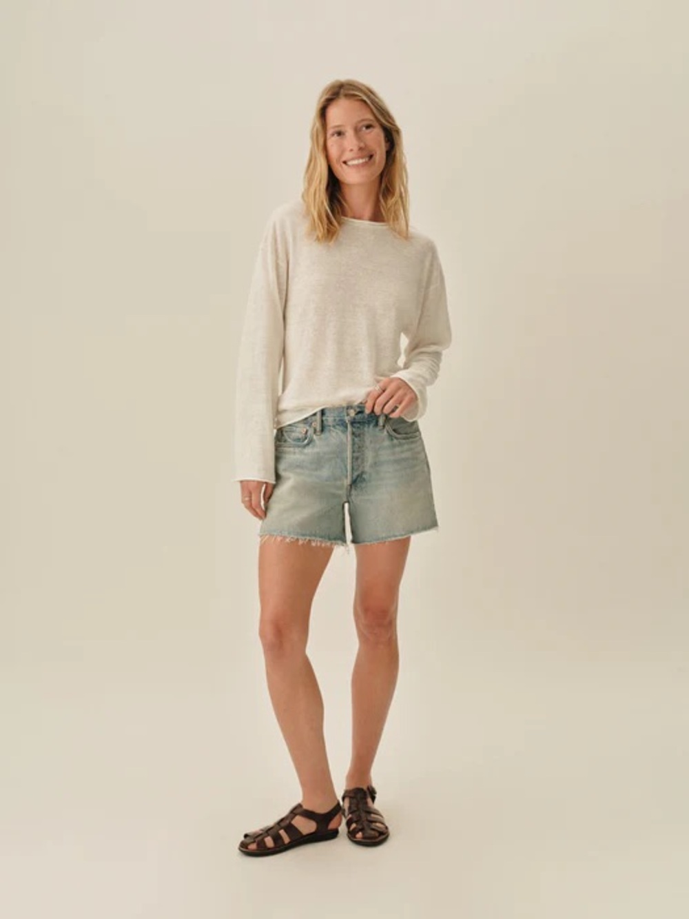 BUCK MASON 100% Cotton Boxy Tee XL 
Made in America